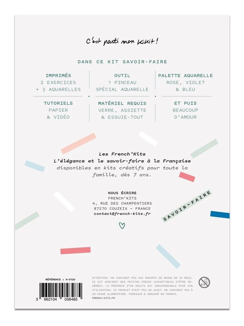 Coffret Aquarelle débutant   Eucalyptus   N/A