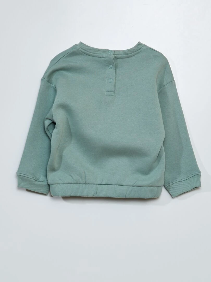 Ensemble sweat + pantalon   2 pièces   Vert