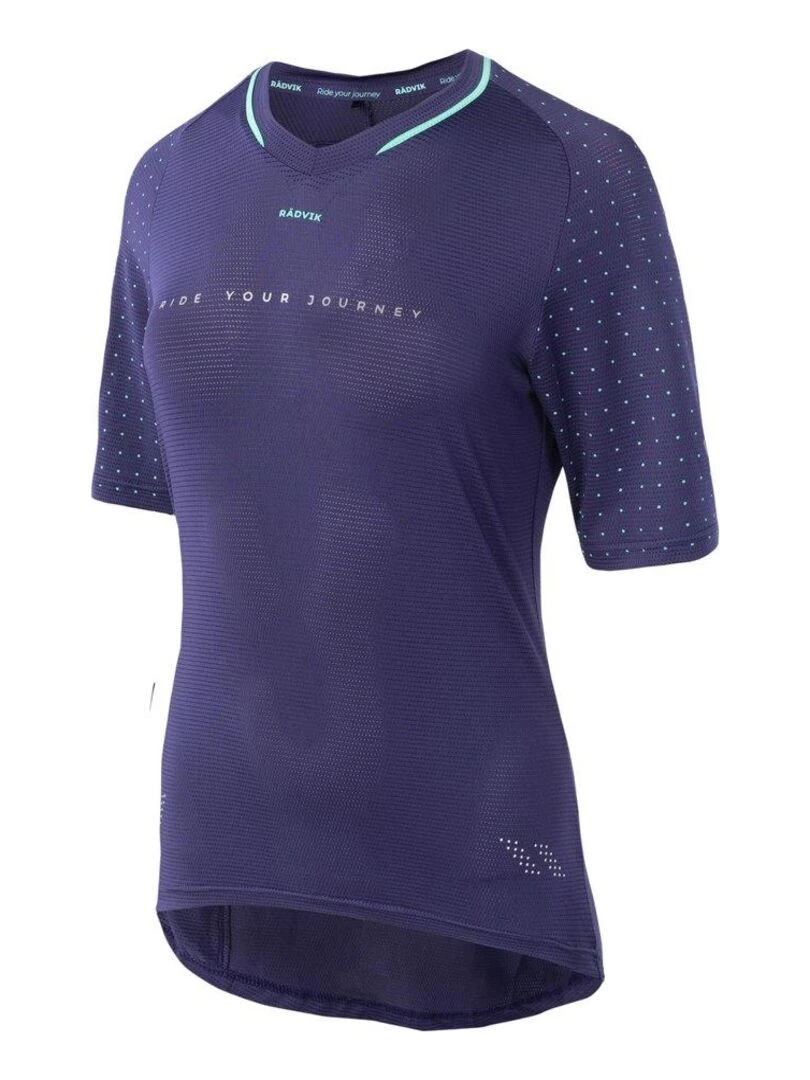 Radvik   Maillot de cyclisme YANKEE   Violet foncé