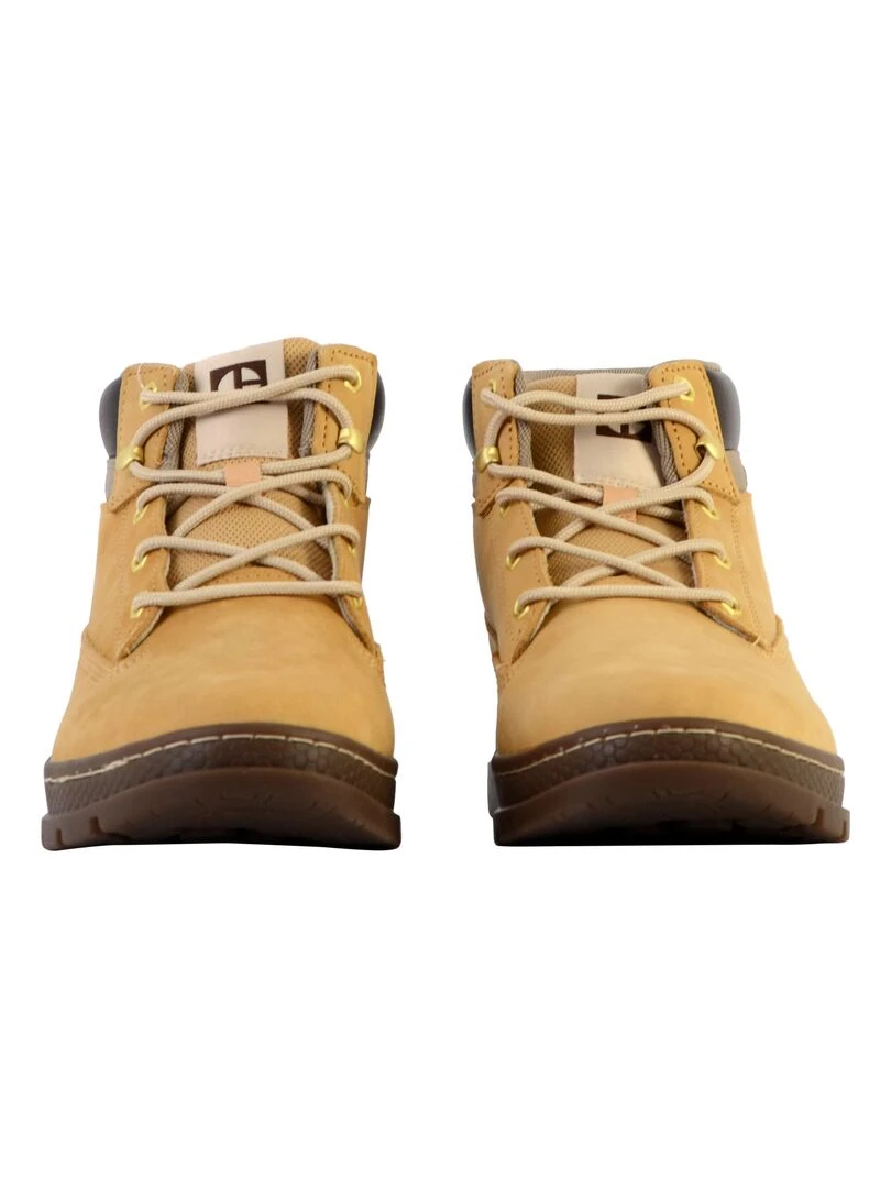 Boots Cuir Caterpillar Cite   Marron