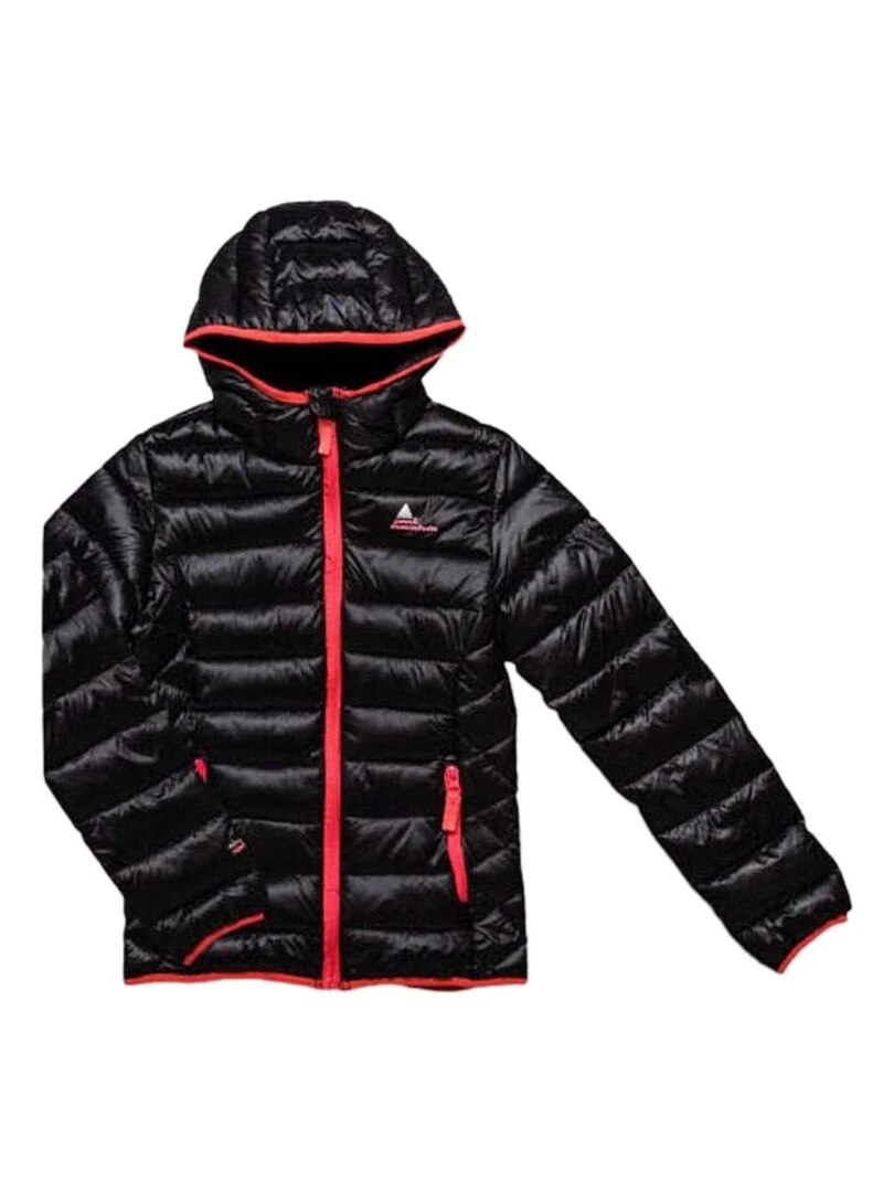 Doudoune fine fille GALISEO PEAK MOUNTAIN Noir Noir