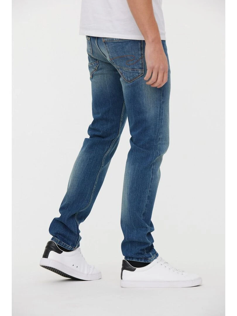 Lee Cooper   Jean coton straight JEEP   Bleu