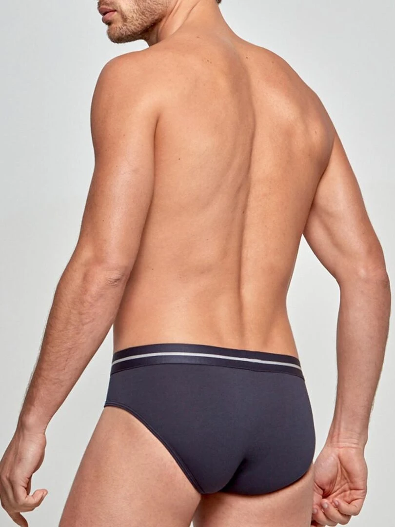 Slip coton stretch Essentials   Bleu