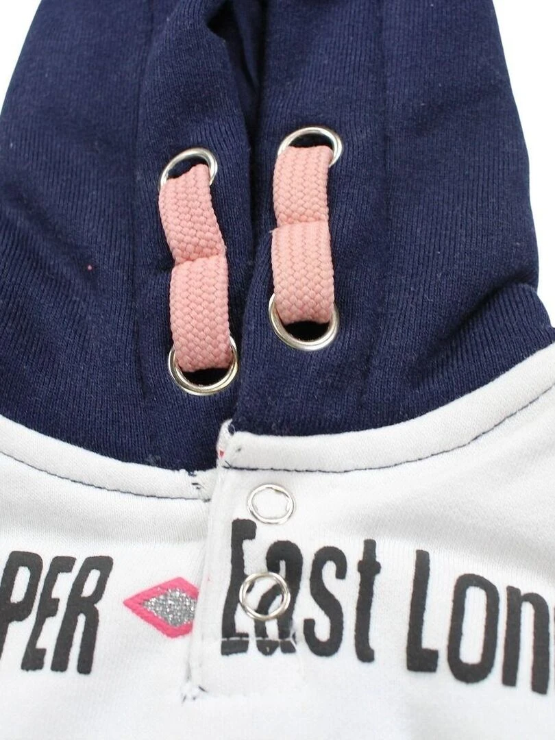 Lee Cooper Ensemble Sweat pantalon bébé fille Imprimé Logo Bleu marine