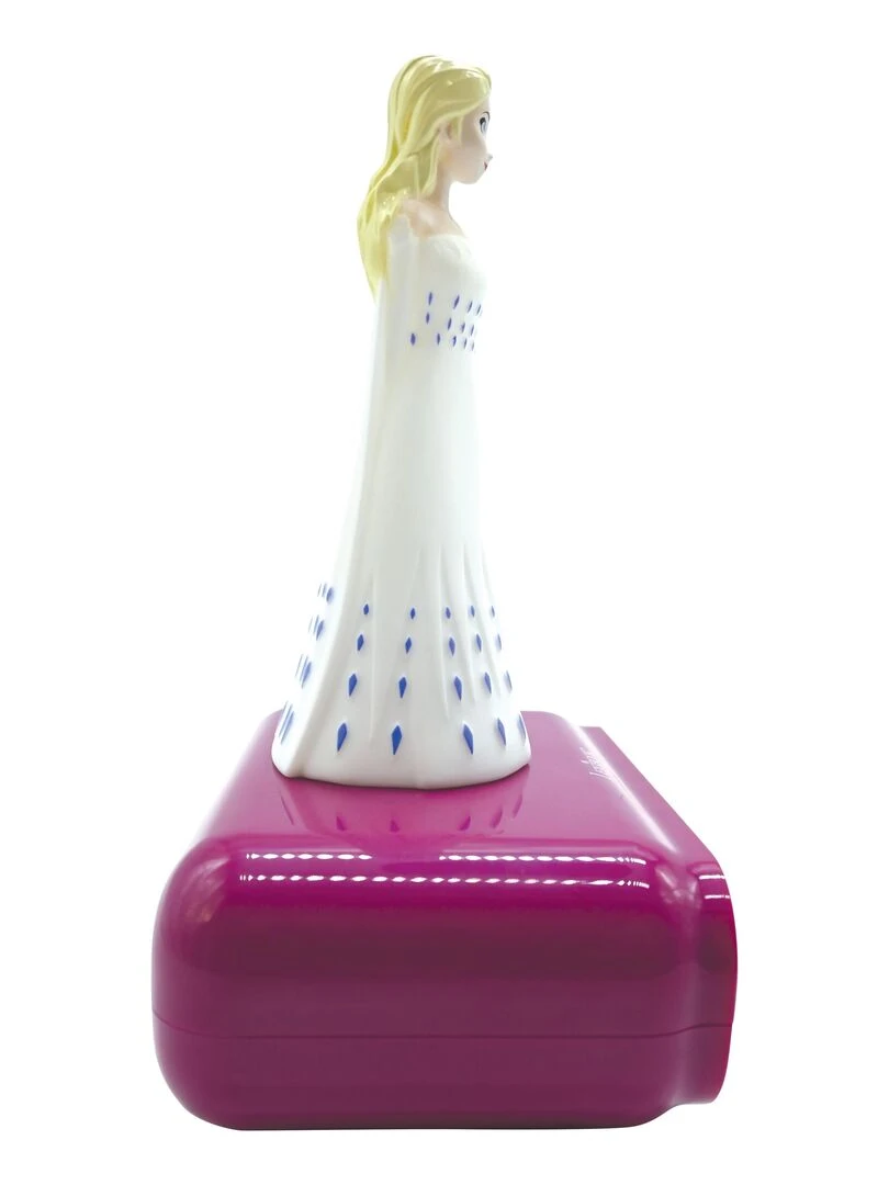 Réveil Avec Veilleuse En 3d Design Reine Des Neiges Elsa Et Effets Sonores N/A