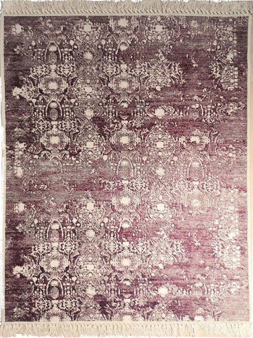 Tapis MEDAILLON Rouge Rouge