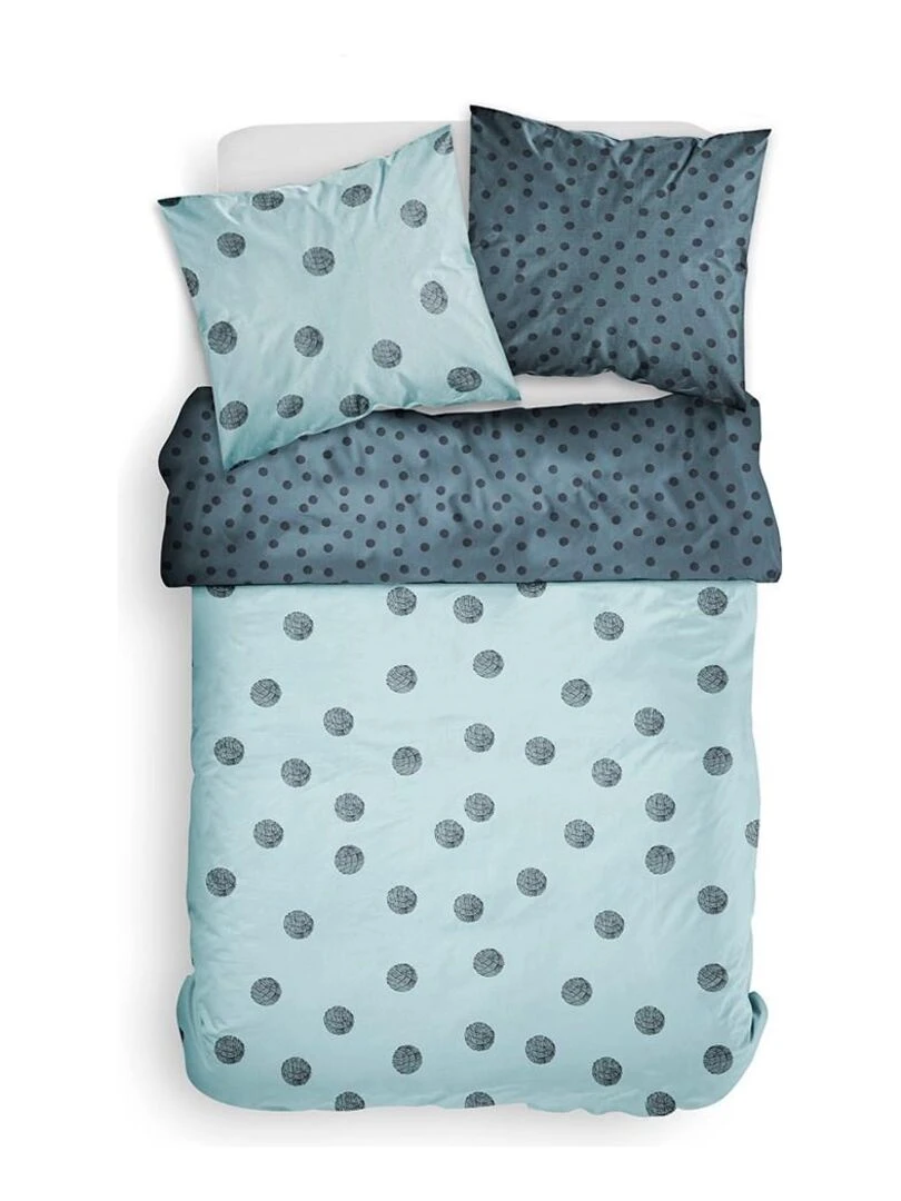 Parure de lit  'SUNNY DIANE' 'TODAY'   Bleu