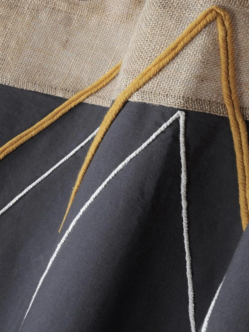 Rideau tamisant Alabama   gris anthracite