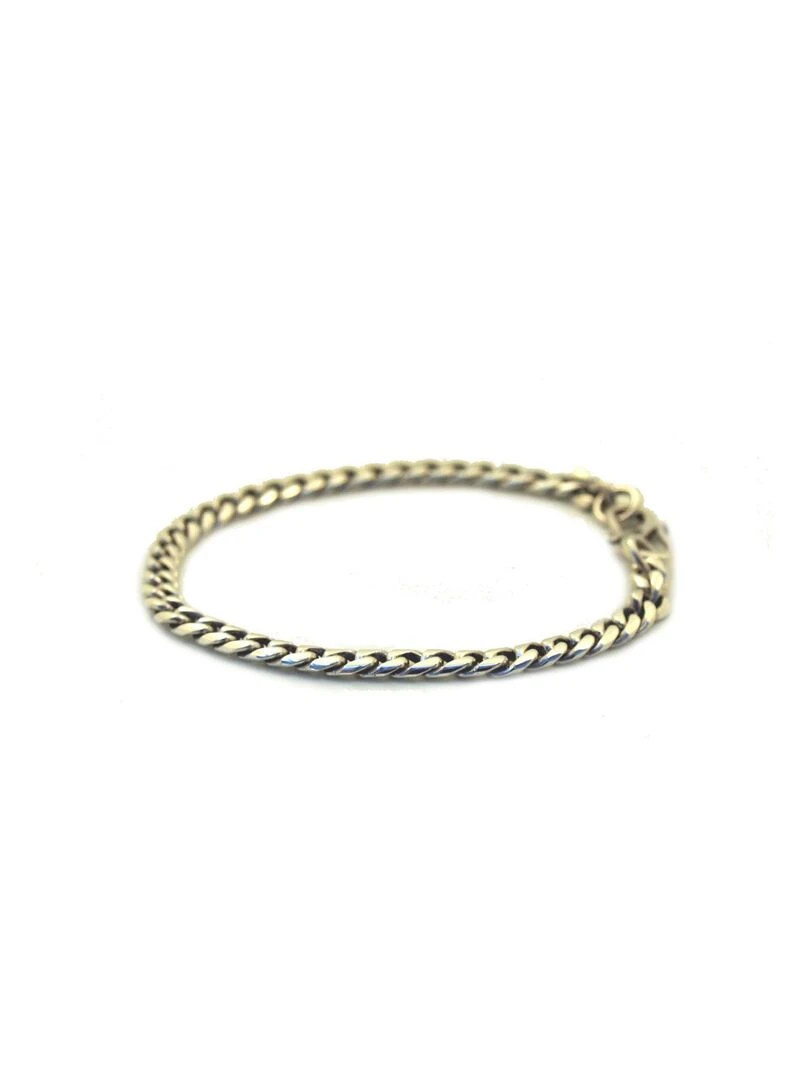 Bracelet souple chaine gourmette Bijoucolor Argent