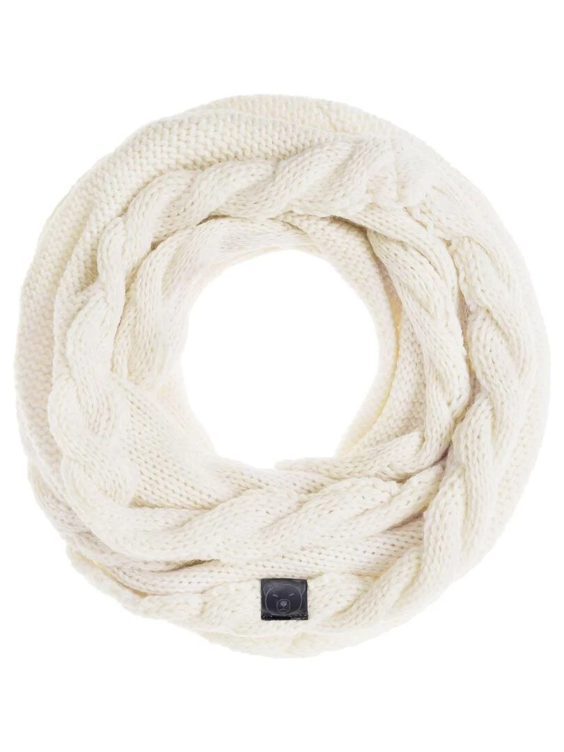 Snood Moyna Fabriqué en Europe Blanc