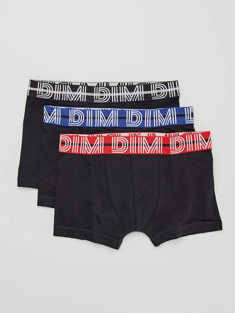 Lot de 3 boxers 'DIM' noir