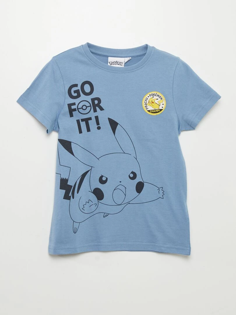 T shirt 'Pokémon' Bleu