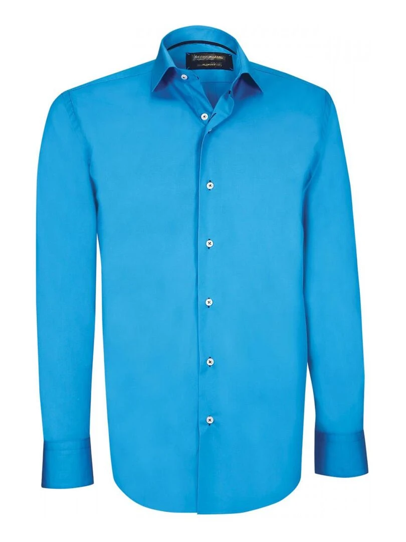 Chemise fashion LORIS Bleu turquoise