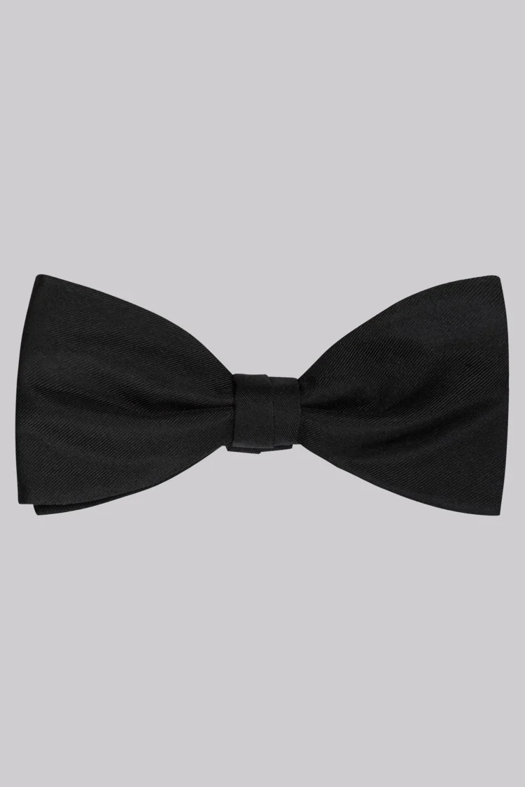 Black Silk Bow Tie Buy Online at Moss
