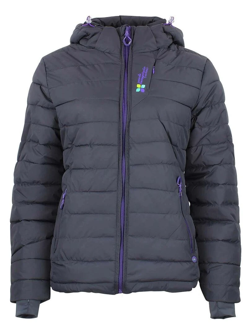 Doudoune de ski femme APTI PEAK MOUNTAIN Noir