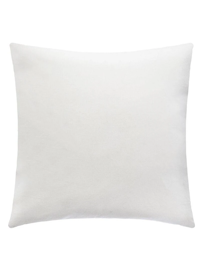 Housse de coussin 40x40 Gypsy pompon Blanc