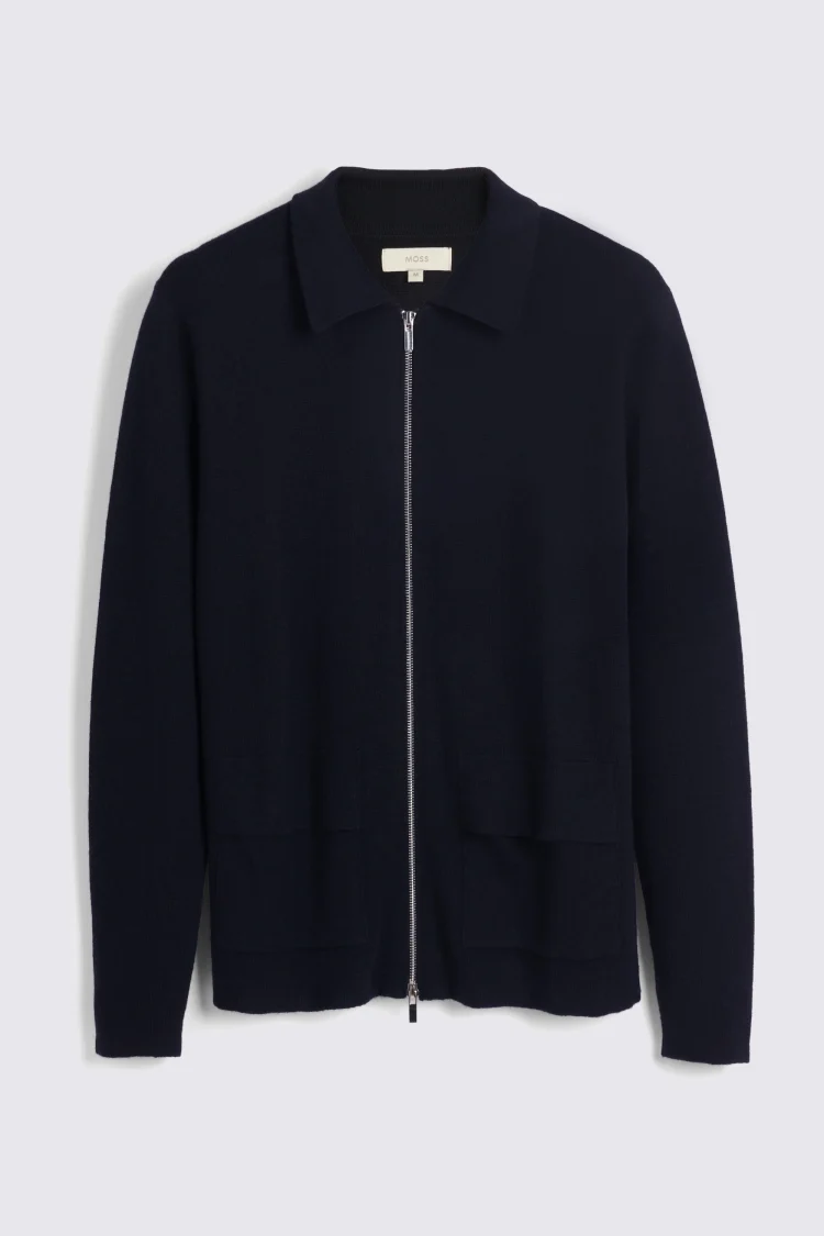 White Merino Mock-Neck Jumper   Buy Online at Moss