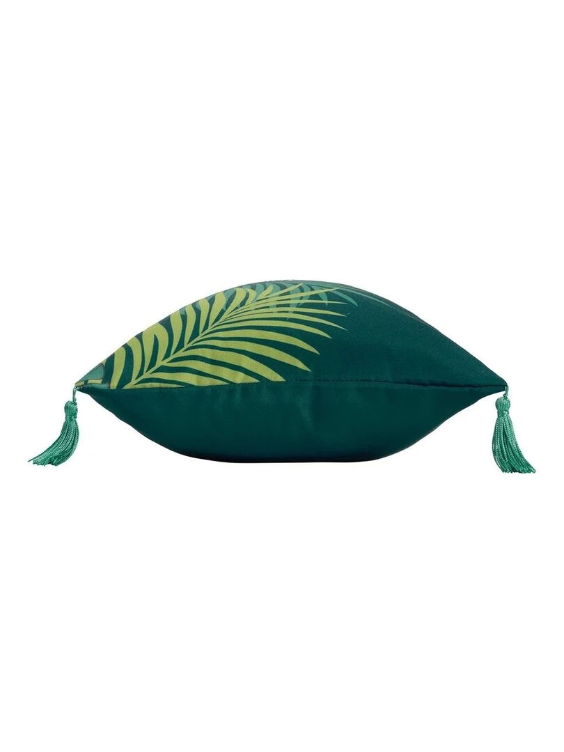 Coussin pompons 30x50 Cap Nature Vert