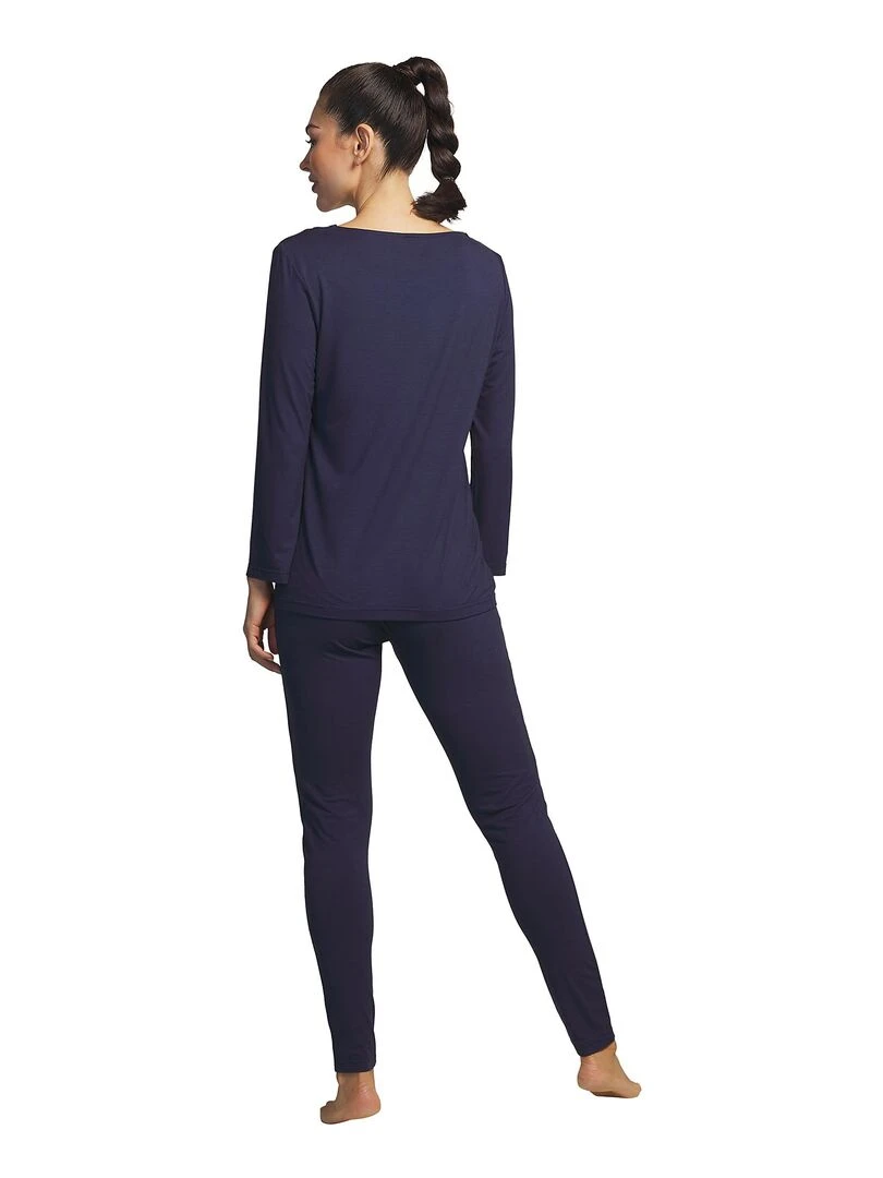 Tenue de détente et intérieur pyjama leggings haut Vainica Bleu marine