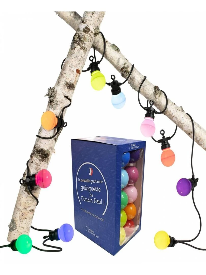 Bahia nouvelle guirlande Guinguette 5m Multicolore