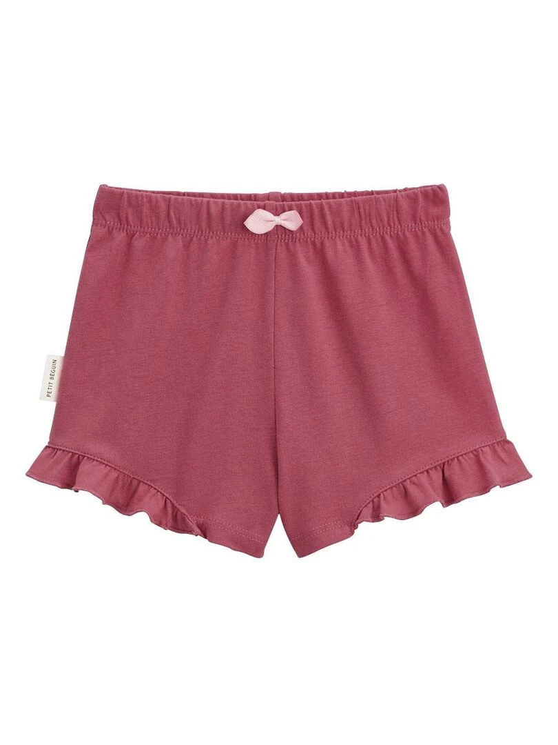 Pyjama enfant manches courtes Alba   Rose