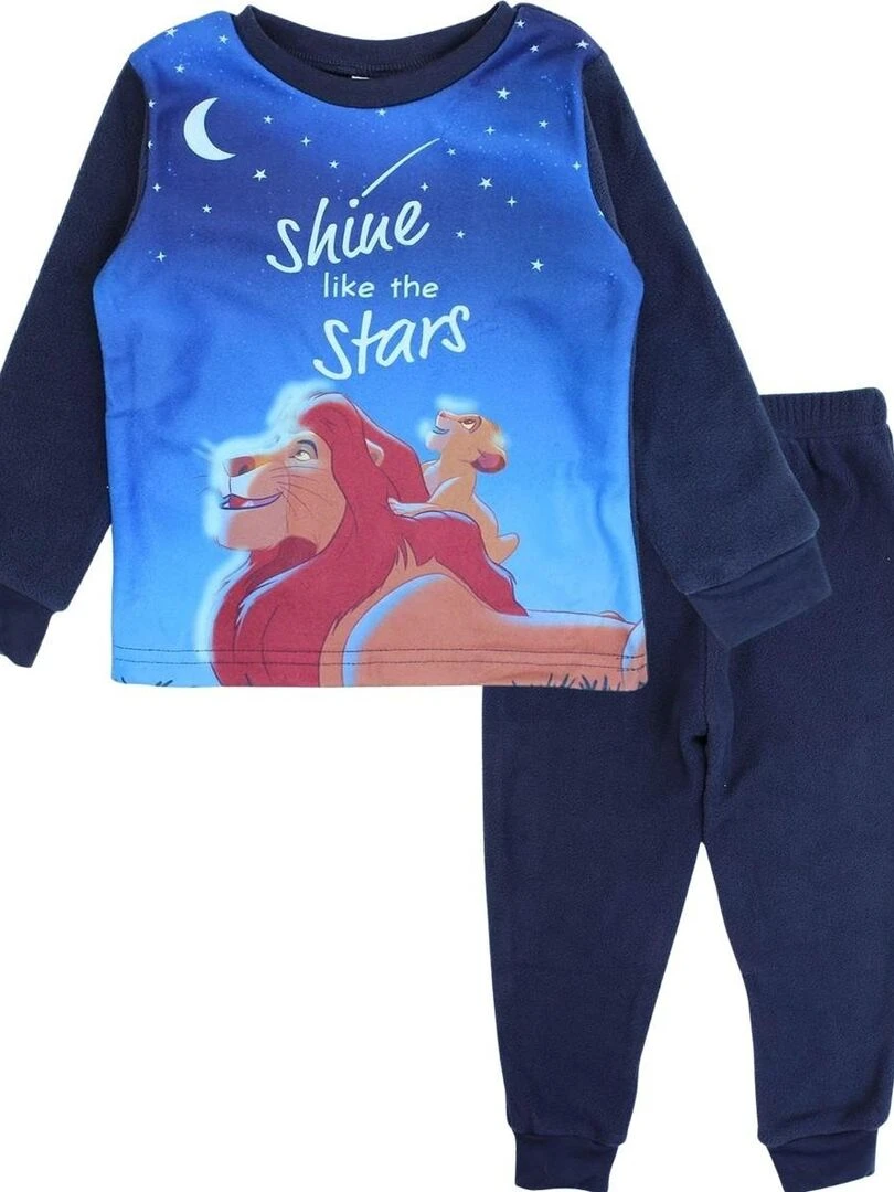 Disney Pyjama garçon imprimé Le Roi Lion Bleu
