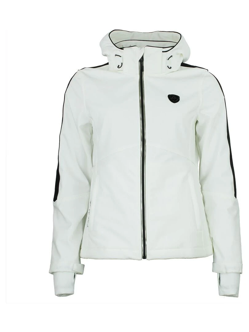 Blouson softshell ARGAN PEAK MOUNTAIN Blanc