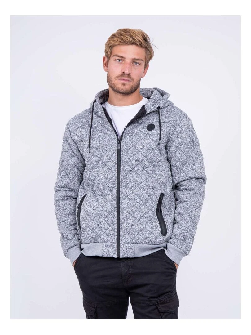 Blouson capuche ZOLANDO Gris