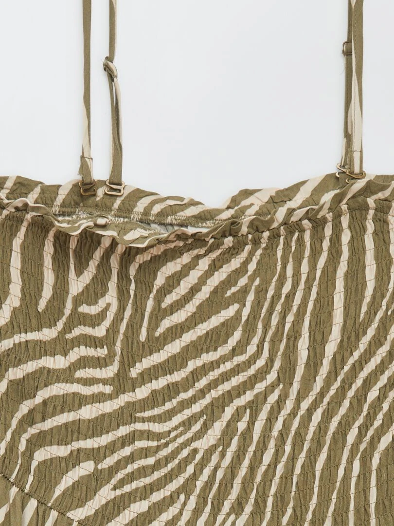 Robe longue 'JDY'   Kaki