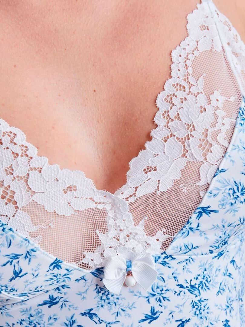 Nuisette COLOMBE   Brigitte Bardot Lingerie   Bleu