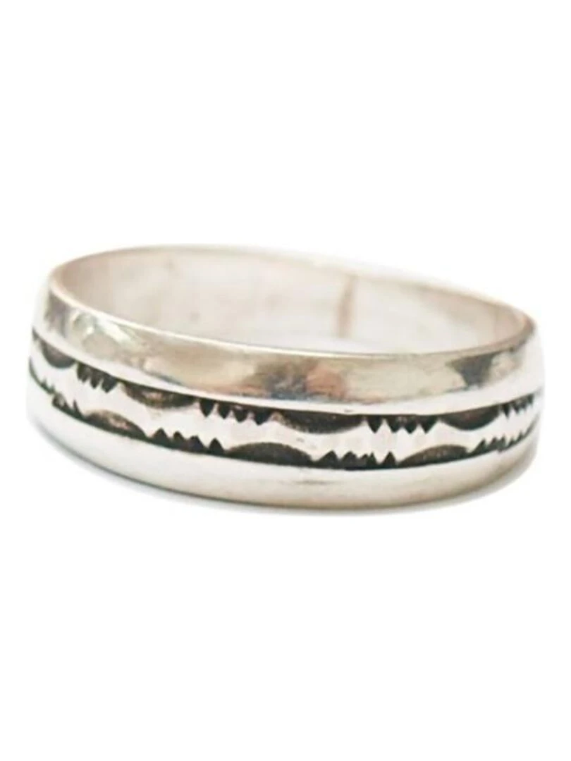 Bague anneau touareg ciselé Bijoucolor Argent