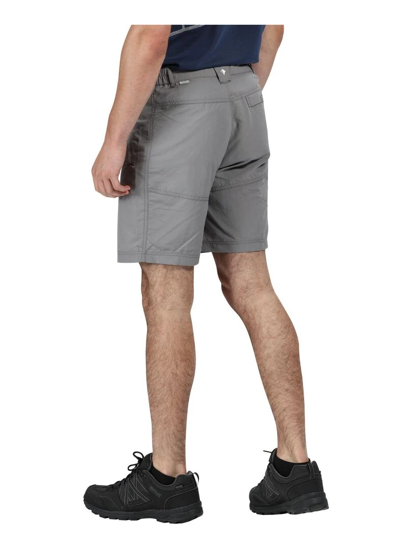 Regatta   Short de marche LEESVILLE   Gris