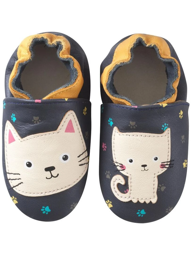 Nina le chat Bleu marine