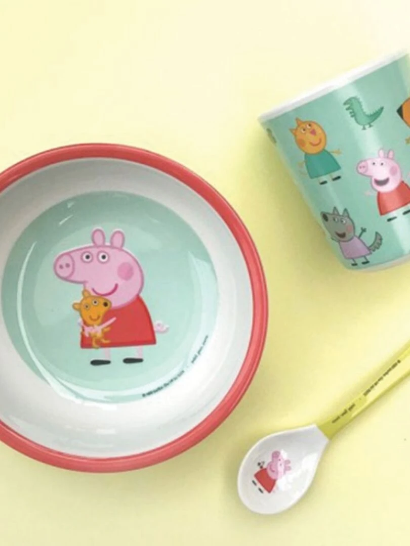 Bol Peppa Pig Vert d'eau