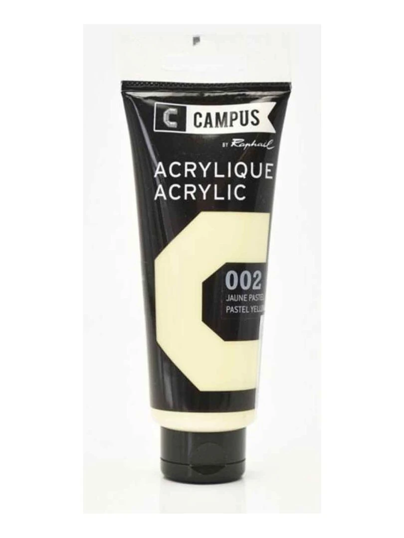 Peinture acrylique 100 ml   Jaune pastel n°002   N/A