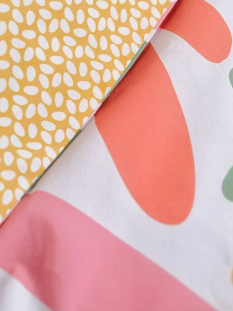 Housse de couette Sunshine 12.31 + taie(s) 100% coton 57 fils Blanc