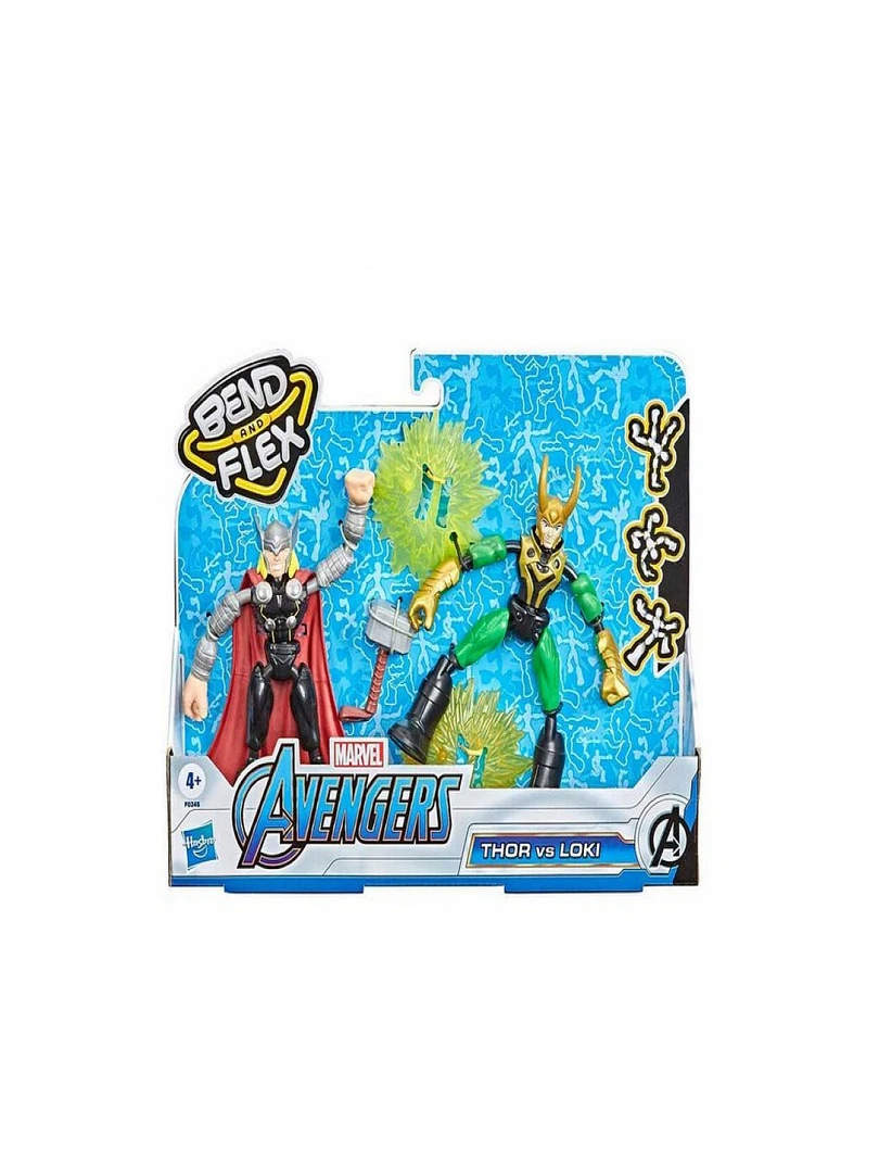 Avengers Bend And Flex Pack 2 Figurine Thor Vs Loki N/A