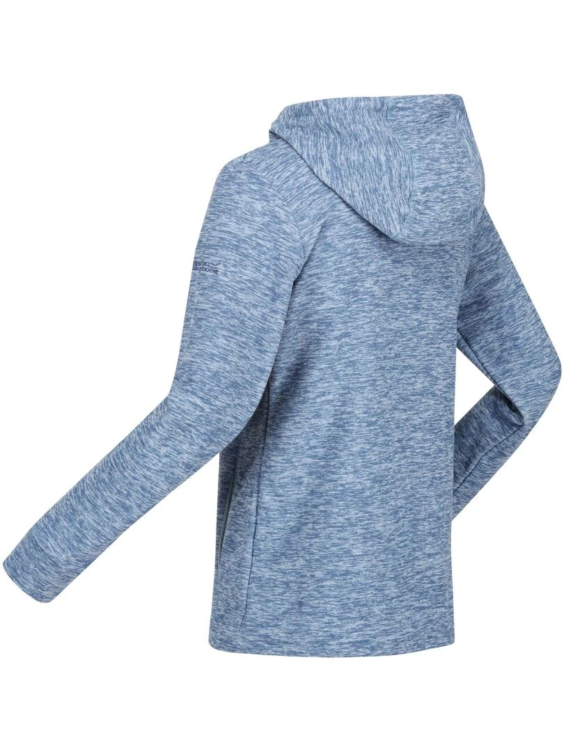 Regatta   Polaire à capuche KIZMIT   Bleu gris