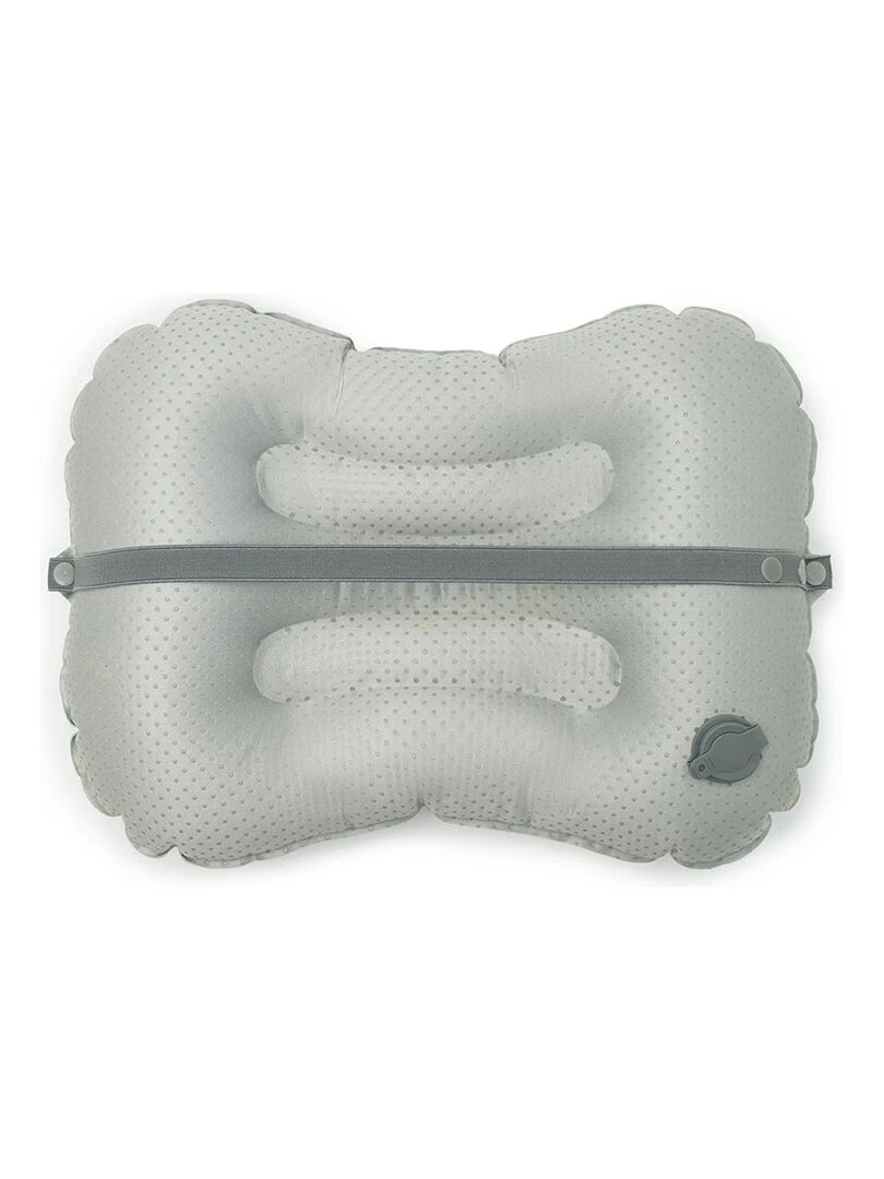 Coussin de chaise enfant gonflable DINO Gris Blanc Noir