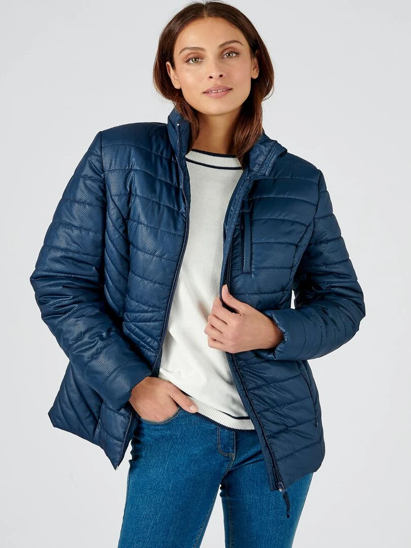 Parka matelassée Damart Bleu marine