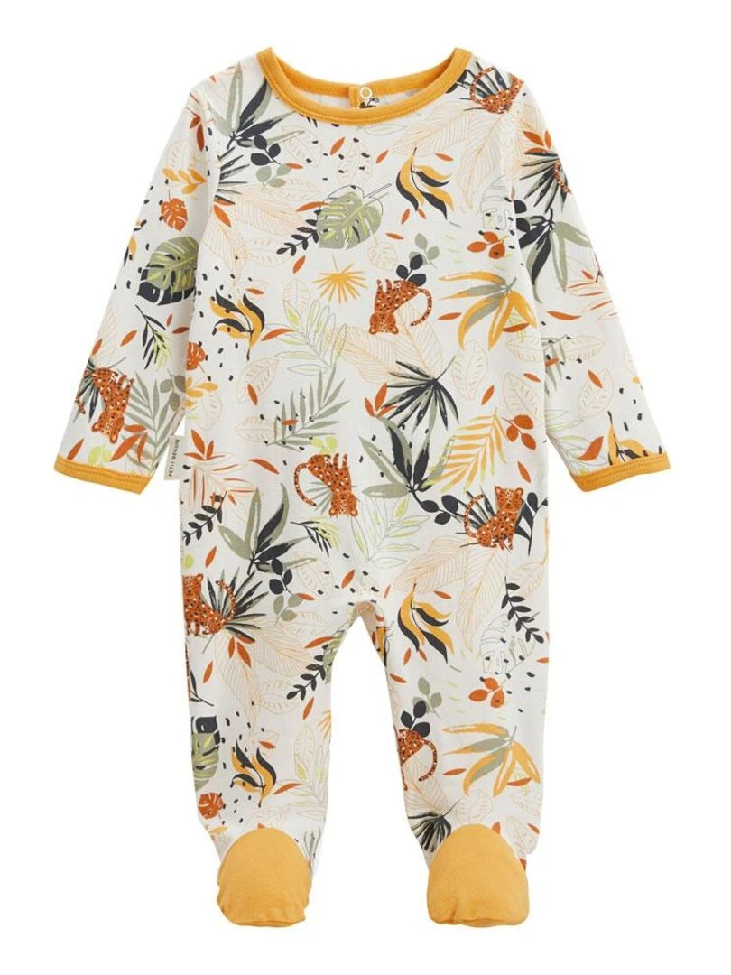 Pyjama bébé Wakae Moutarde