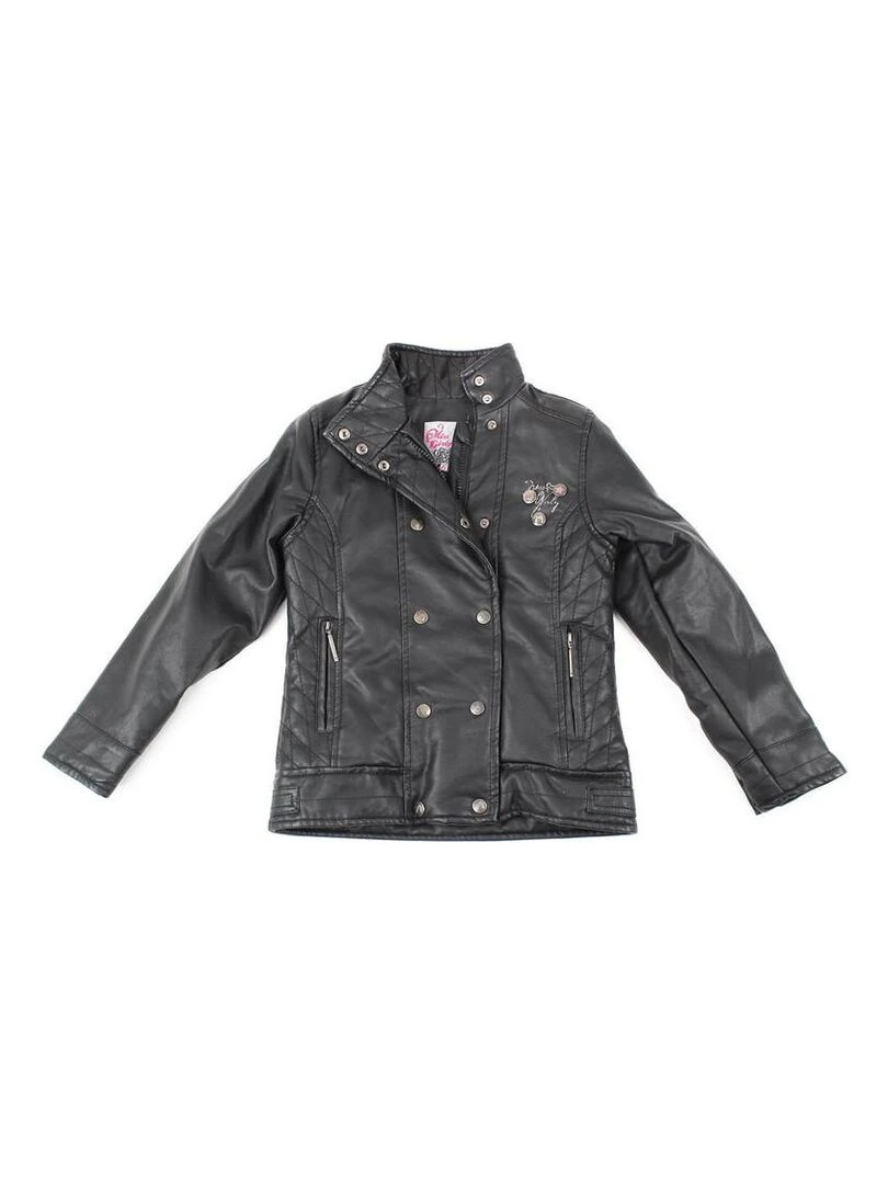 Blouson fille FIKIR MISS GIRLY Noir Noir