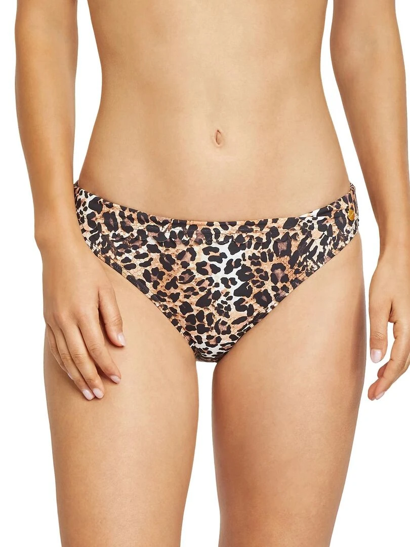 Bas maillot slip de bain ceinturé Lexa Multicolore
