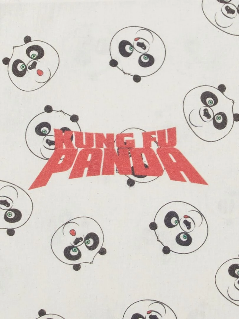 Tote bag 'Kung Fu Panda' Beige
