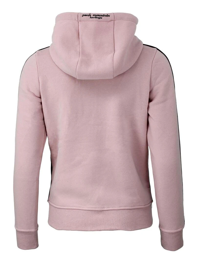 Sweat zippé à capuche femme ALICE Rose