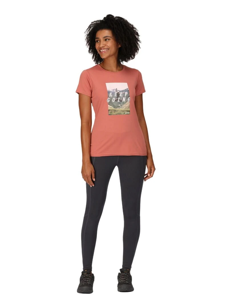 Regatta   T shirt FINGAL KEEP GOING   Mauve