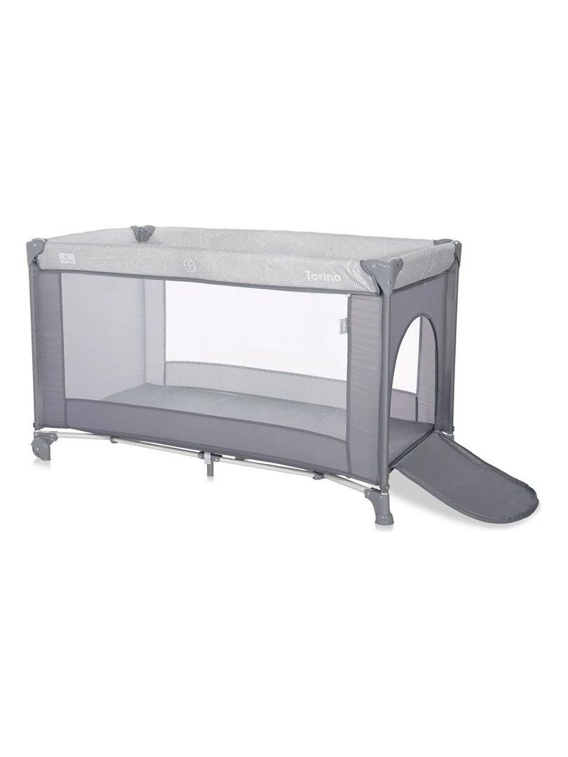Lit parapluie bébé / Lit pliant berceau à 1 niveaux lit de voyage Lit d'appoint  Torino   Gris