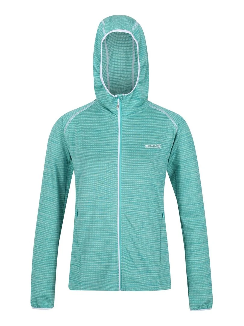 Regatta Veste à capuche YONDER Bleu turquoise