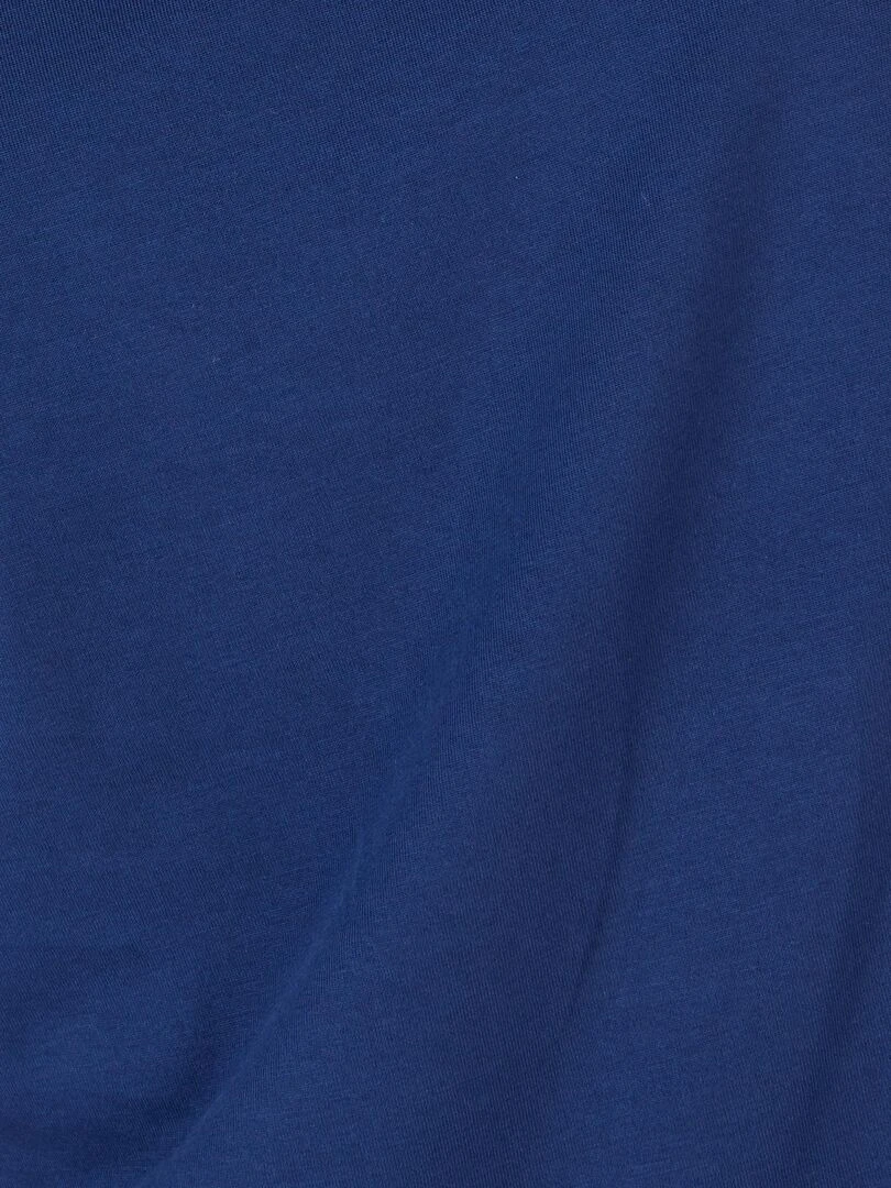 Débardeur en pur coton pima   Damart   Bleu foncé