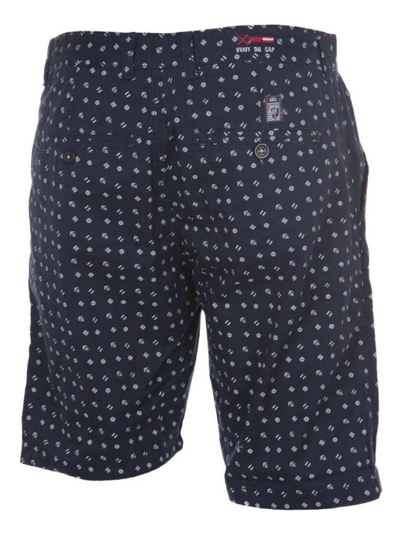 Bermuda homme CEPRINT VENT DU CAP Bleu marine